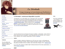 Tablet Screenshot of laderobade.jeannecordelier.fr
